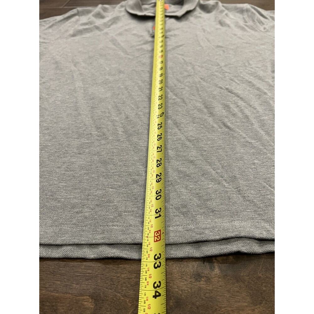 Nike Golf Polo Gray Mens Standard Fit Short Sleeve Shirt Size 2XL AT6111-021 - Picture 9 of 9